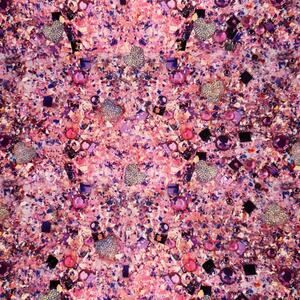 Pink Jewels, Rhinestones, Hearts | Brother Sister Design Studio 1/2 Yd Valentine